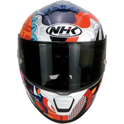 NHK Helmet K5R SV Bobend Sneyder #7 (White Glossy)