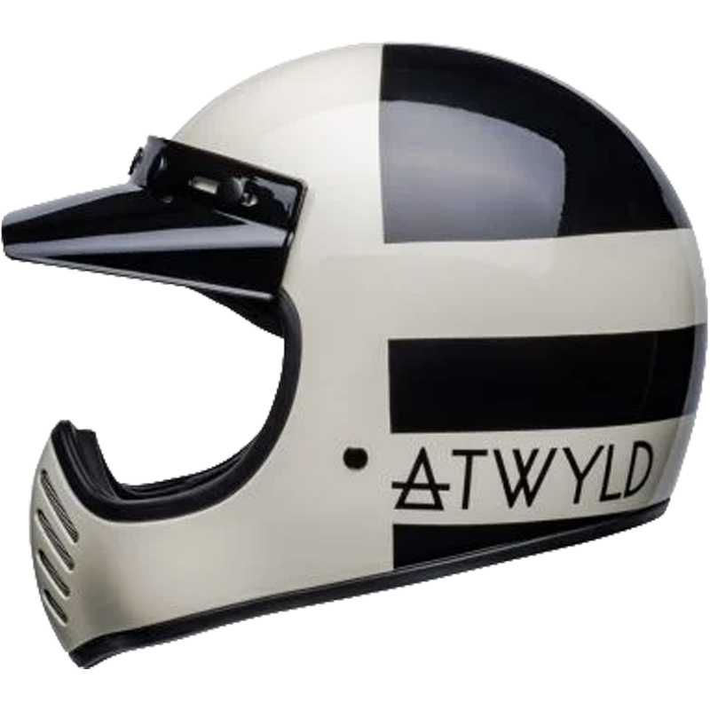 Bell Helmet Moto-3 (ATWYLD Orbit White/Black) -6