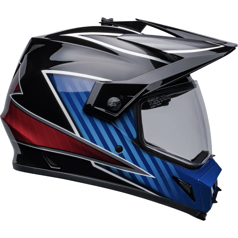 Bell Helmet MX-9 Adventure MIPS (Dalton Gloss Black/Blue) -4