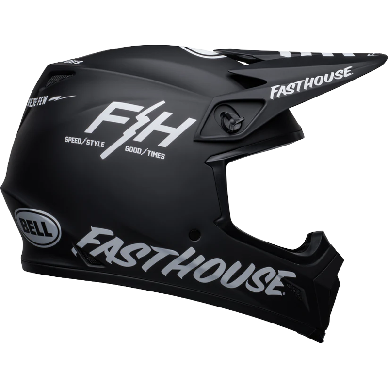 Bell Helmet MX-9 Mips (FH Prospect Matte Black/White) -4