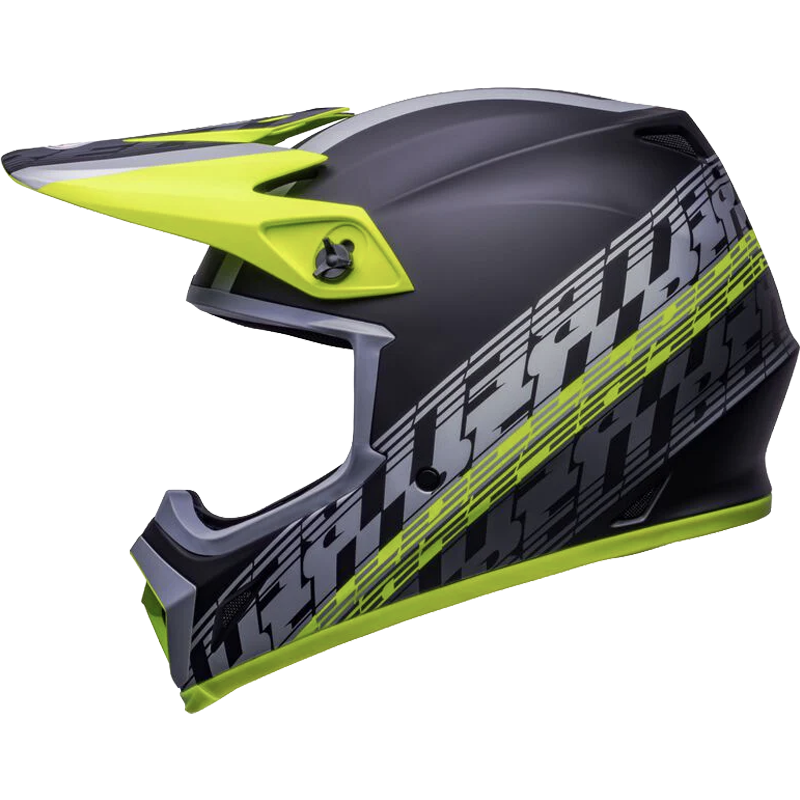 Bell Helmet MX-9 Mips (Offset Matte Black/Hi-Viz) -6