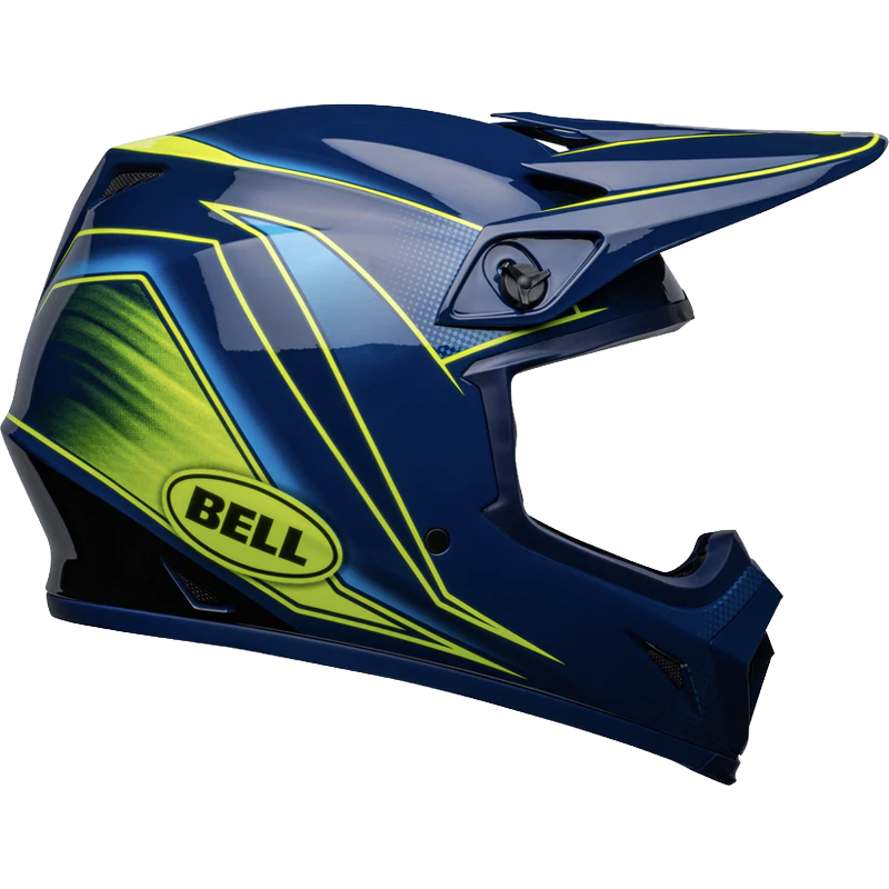 Bell Helmet MX-9 Mips (Zone Navy/Retina) -4