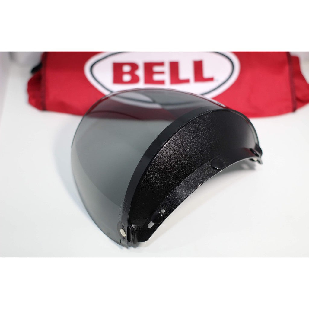 Bell Visor Sparepart for Custom 500 PS-3 Snap (Tinted Flip Dark Smoke) - Image 6