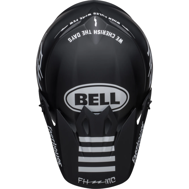 Bell Helmet MX-9 Mips (FH Prospect Matte Black/White) -7