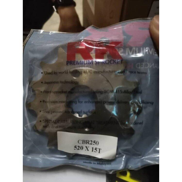 RK Premium Front Sprocket for Honda CBR250 (520 x 14T / 15T) - Image 3
