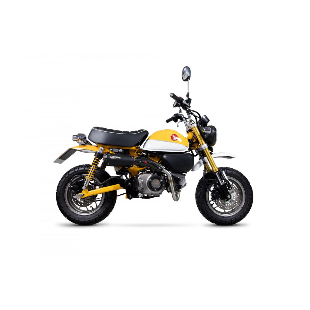Scorpion Exhaust for Honda Monkey ('18-) Red Power Full System Black Ceramic (PHA193SYSBCER) - Image 4