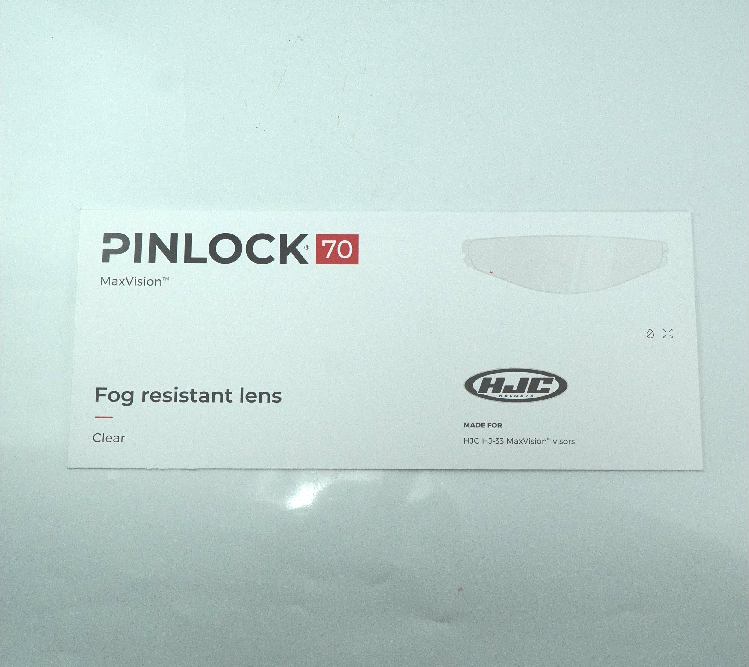HJC Helmet Pinlock Sparepart HJ-33 for i90 and i91 (Clear)