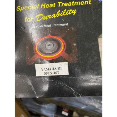RK Premium Sprocket for Yamaha R1 (530 x 45T / 46T / 47T)