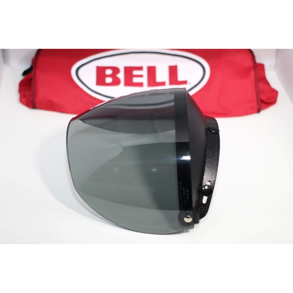 Bell Visor Sparepart for Custom 500 PS-3 Snap (Tinted Flip Dark Smoke) - Image 2