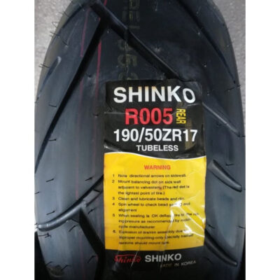 Shinko Korea Tyres Tayar Series R005 240/40R-18 YEAR 25