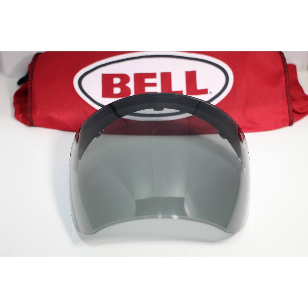 Bell Visor Sparepart for Custom 500 PS-3 Snap (Tinted Flip Dark Smoke) - Image 3