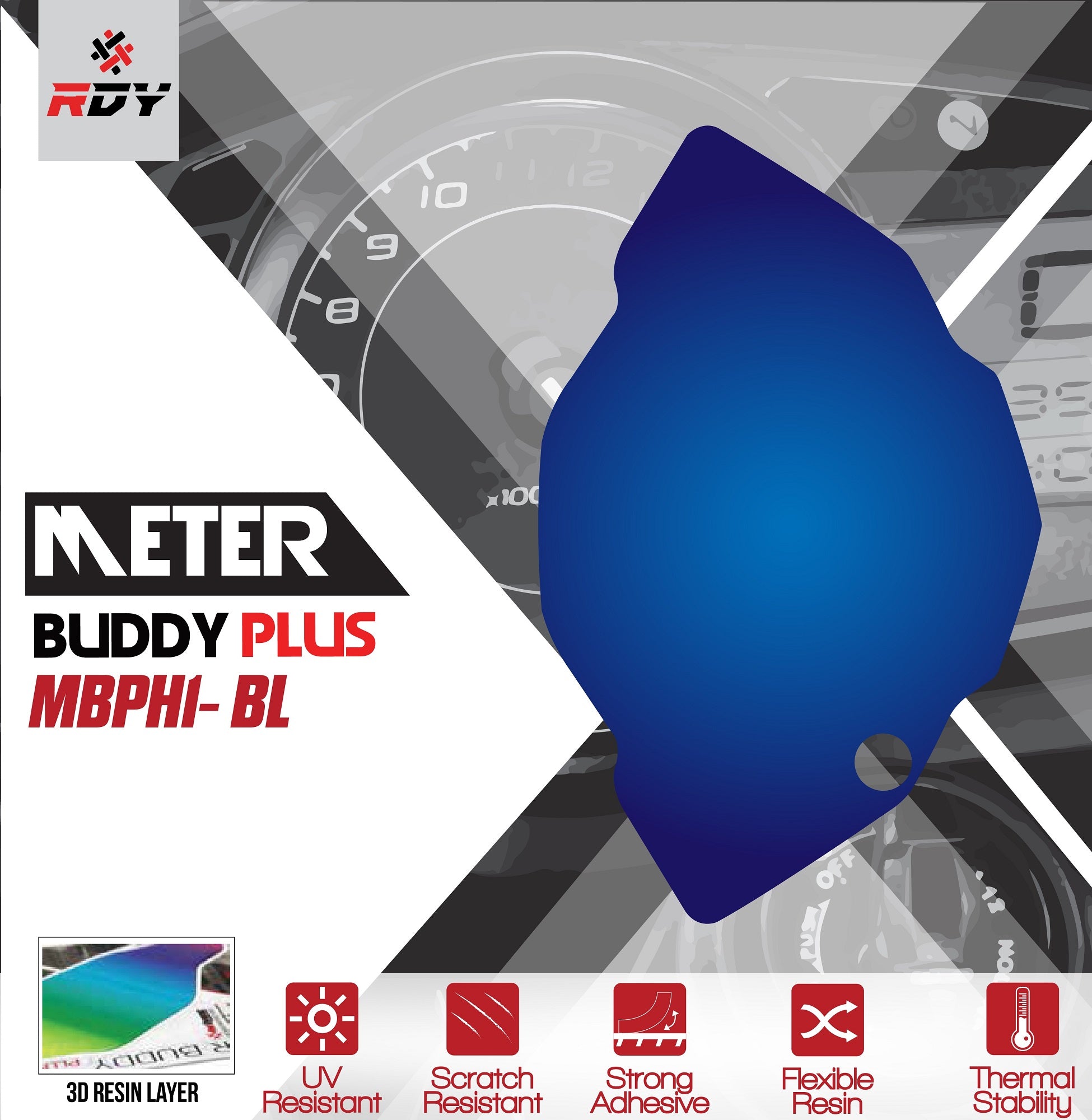 RDY Meter Buddy Plus fits for Honda RS150R / GTR 150R / Sonic 150R / Winner 150 V1 ('16-)