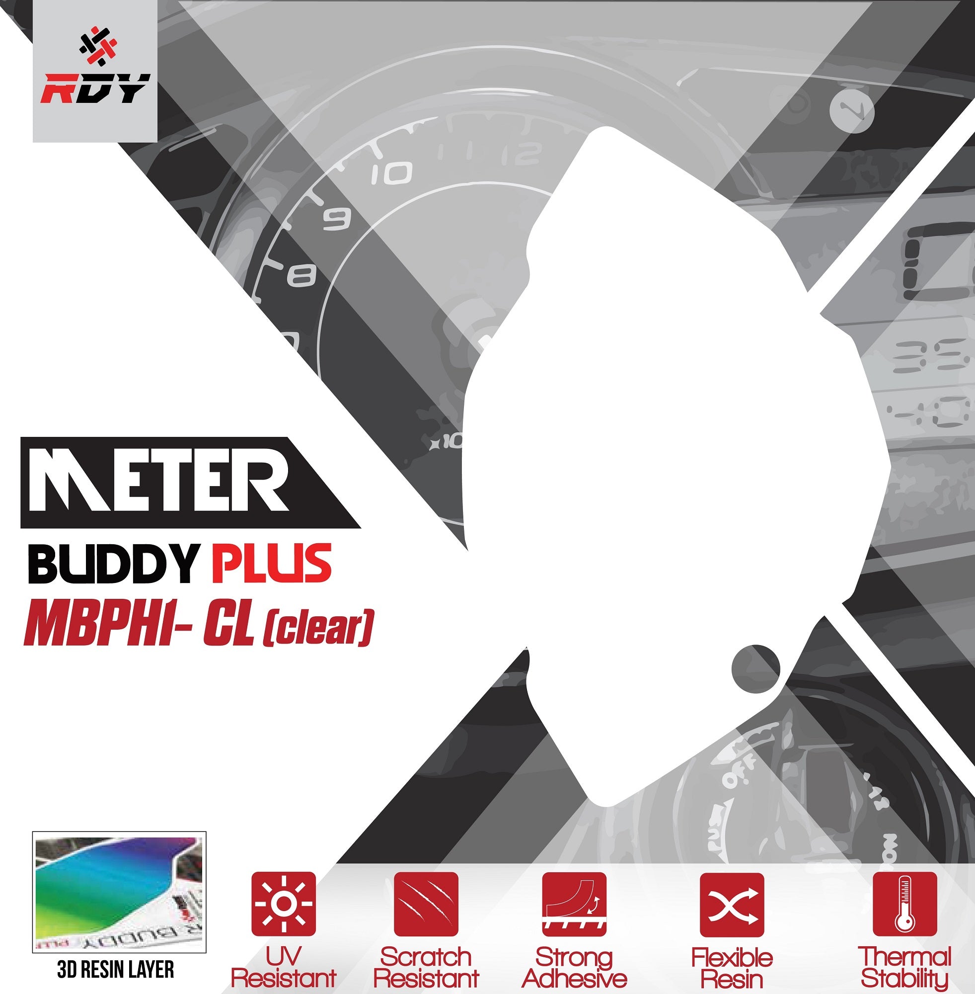 RDY Meter Buddy Plus fits for Honda RS150R / GTR 150R / Sonic 150R / Winner 150 V1 ('16-) - Image 4