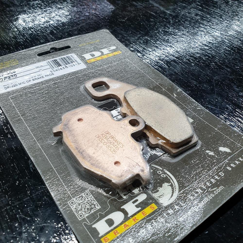 DP Brake Pads for Kawasaki ZX-6R, ZX6 Ninja, Z750, Z1000, ZX-10R (DP320) - Image 2