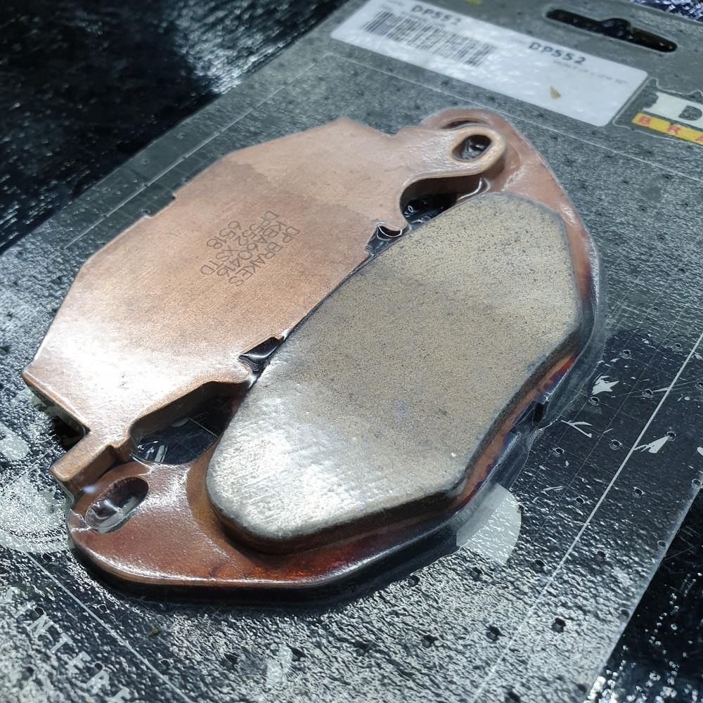 DP Brake Pads for Yamaha X-Max 125, X-Max 300, MT-03, R3 (DP552) - Image 3