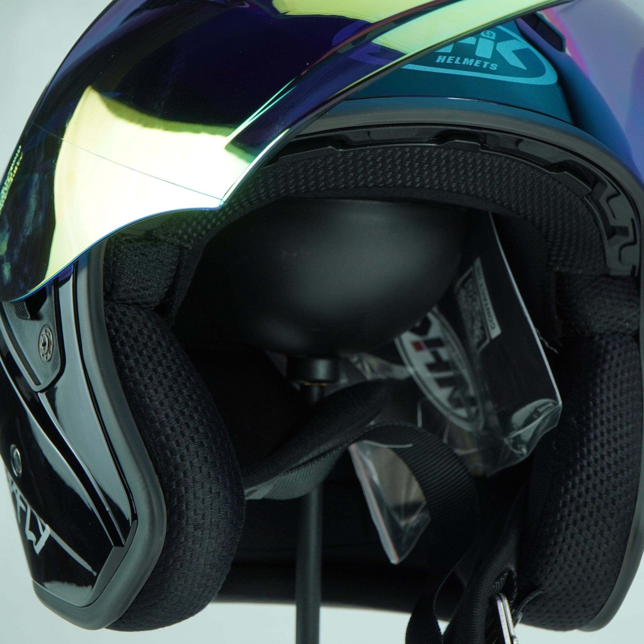 NHK Helmet R1S Solid (Black Denim Mett) - Image 10