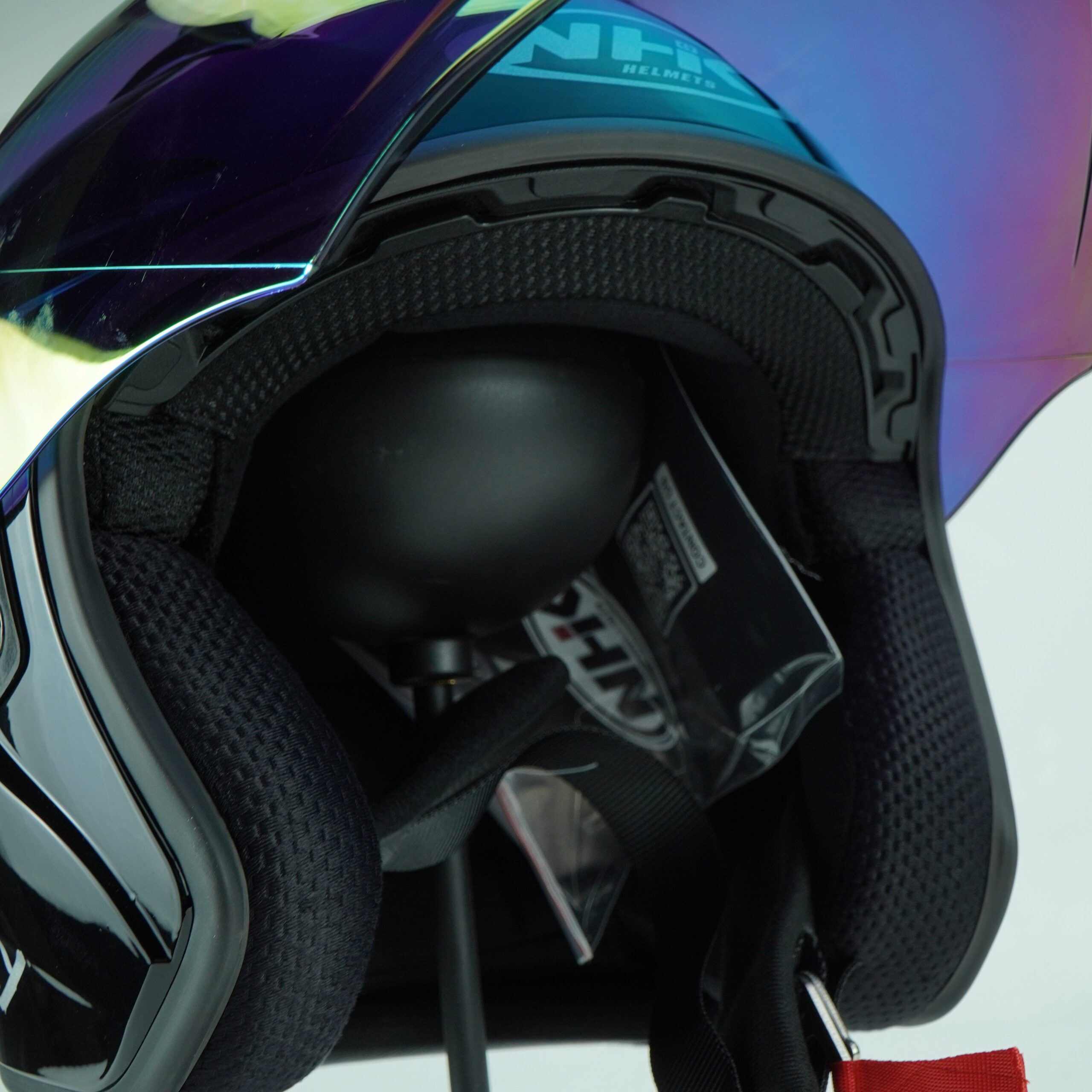 NHK Helmet R1S Solid (Black Denim Mett) - Image 11
