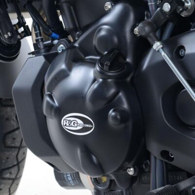R&G Engine Case Cover Kit (2pcs) fits for Yamaha MT-07 (FZ-07), XSR700, Tracer 700 (FJ-07), Tenere 700 & Tracer 7 / GT