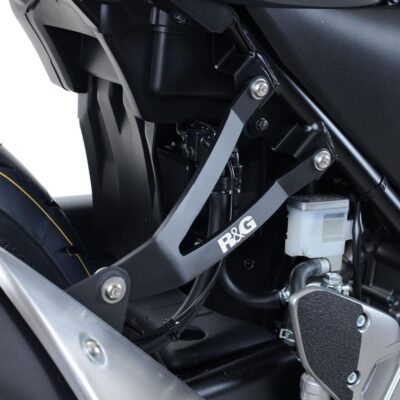 R&G Exhaust Hanger Kit and Footrest Blanking Plate fits for Suzuki SV650 (’16-’18) & SV650X (’18-’19)