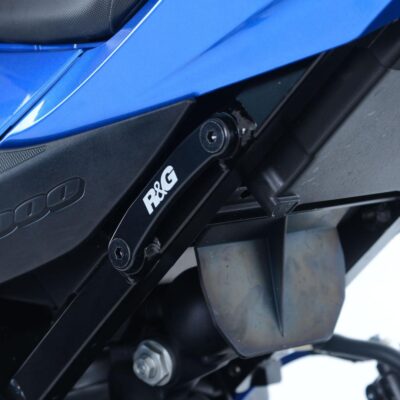 R&G Exhaust Hanger Kit and Footrest Blanking Plate fits for Suzuki GSX-R1000 (’17-) & GSX-R1000R (’17-)