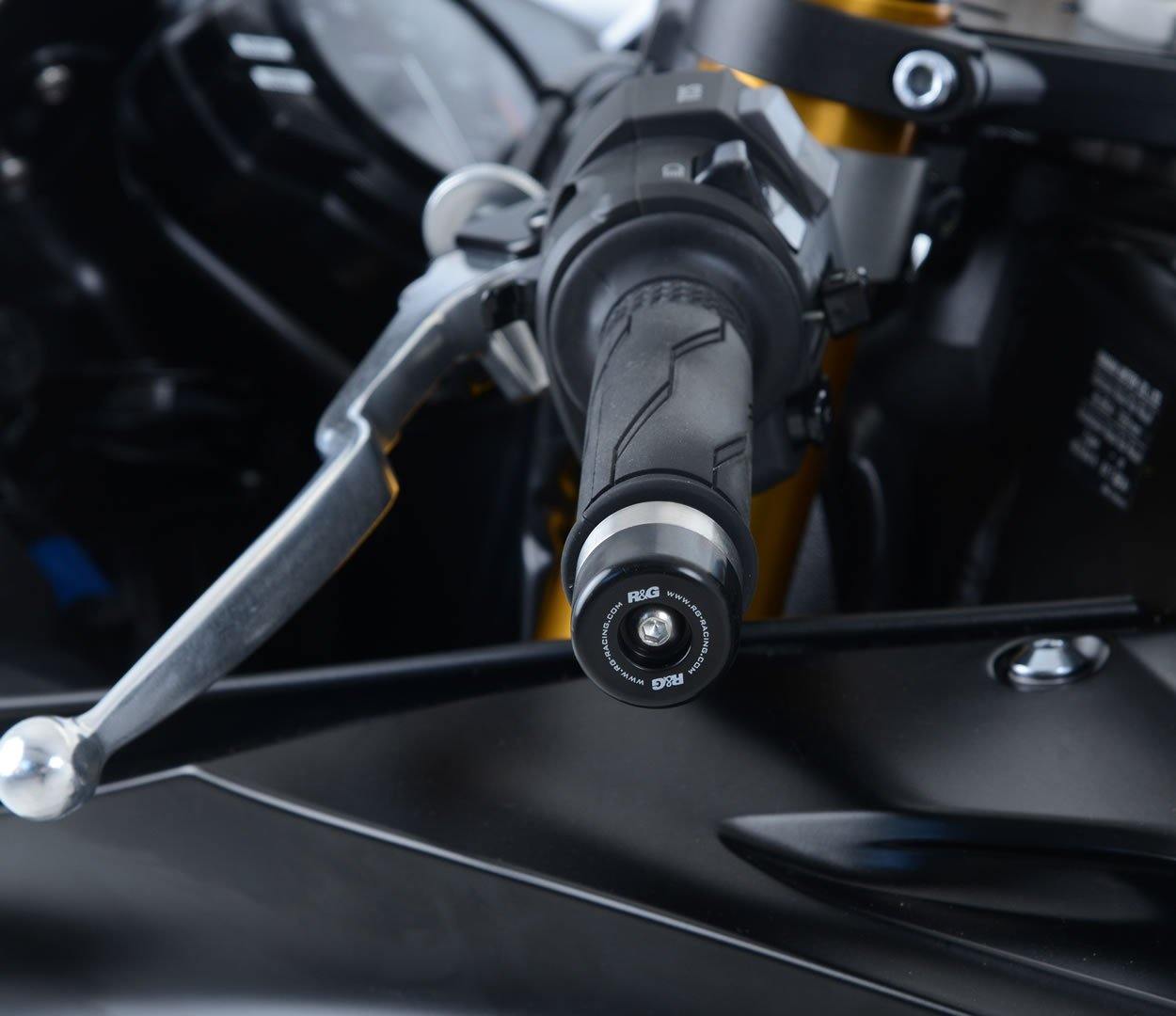 R&G Bar End Sliders fits for Honda Crossrunner ('11-), Triumph Explorer 1200 ('12-), Yamaha YZF-R6 ('17-) & Suzuki V-Strom 250 ('17-) - Image 2
