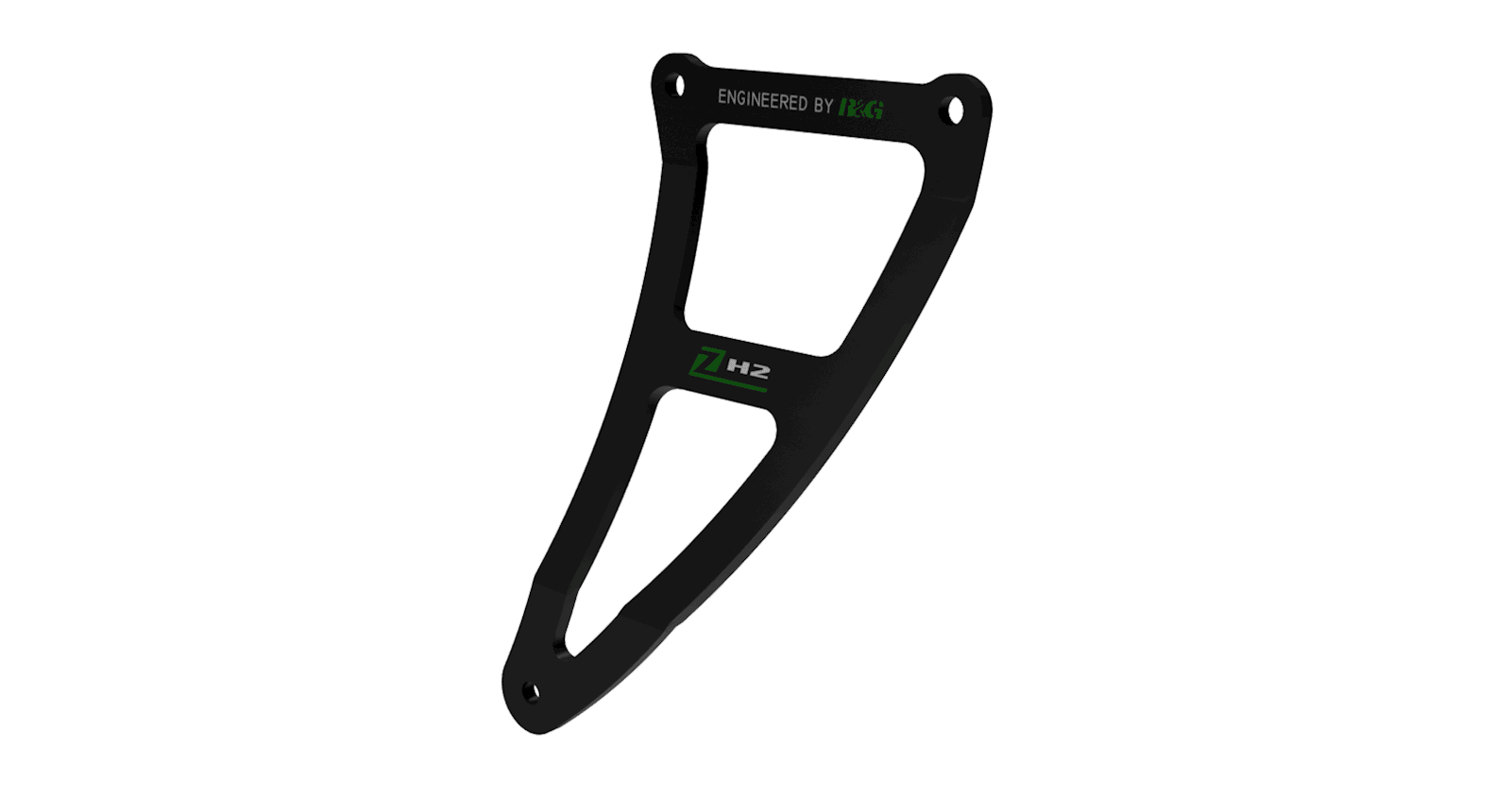 R&G Exhaust Hanger Kit and Footrest Blanking Plate fits for Kawasaki ZH2 ('20-)
