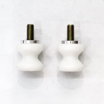 R&G Cotton Reels fits for CF Moto / Kawasaki / KTM / WK Bikes & Yamaha Models (White)