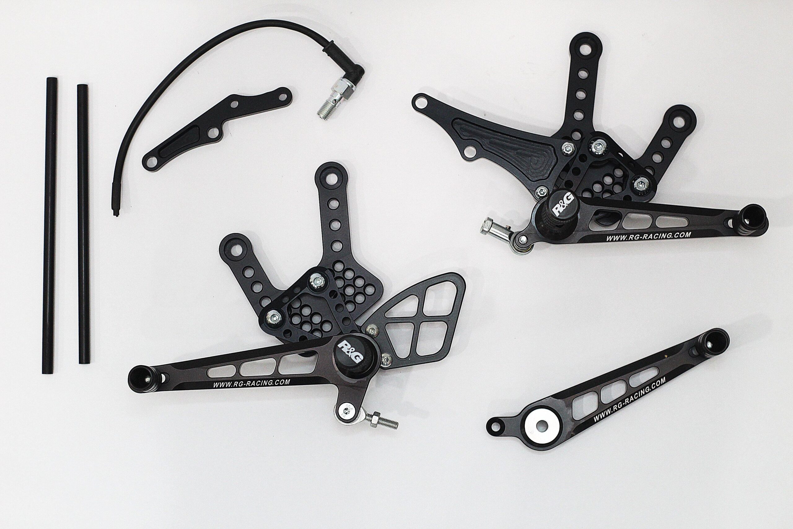 R&G Adjustable Road Rearsets fits for Kawasaki ZX6R ('05-'13)
