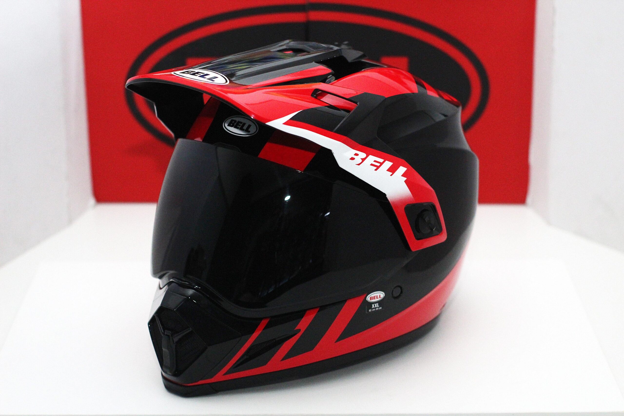 Bell Helmet MX-9 Adventure MIPS (Dash Gloss Black/Red/White)