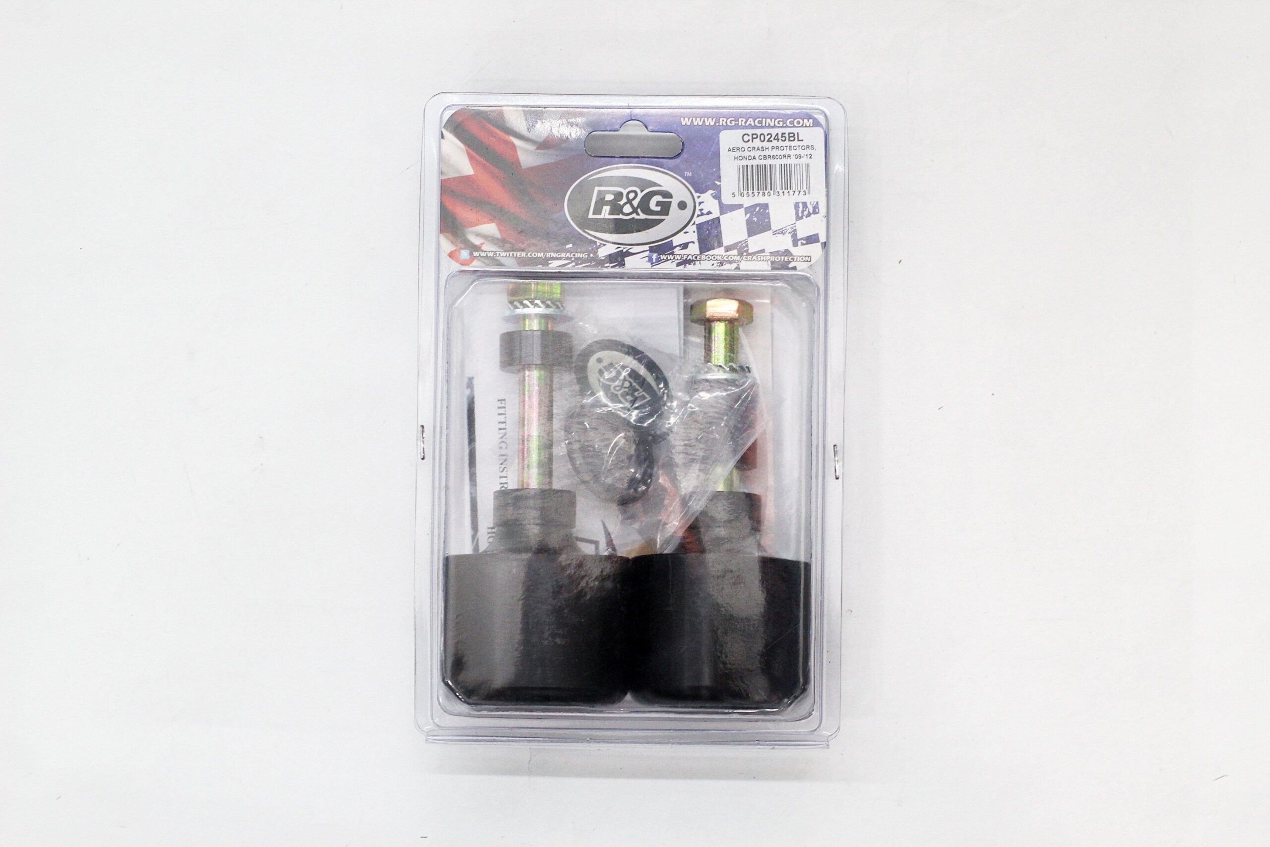 R&G Crash Protectors Aero Style fits for Honda CBR600RR ('09-'12) (Black) - Image 3