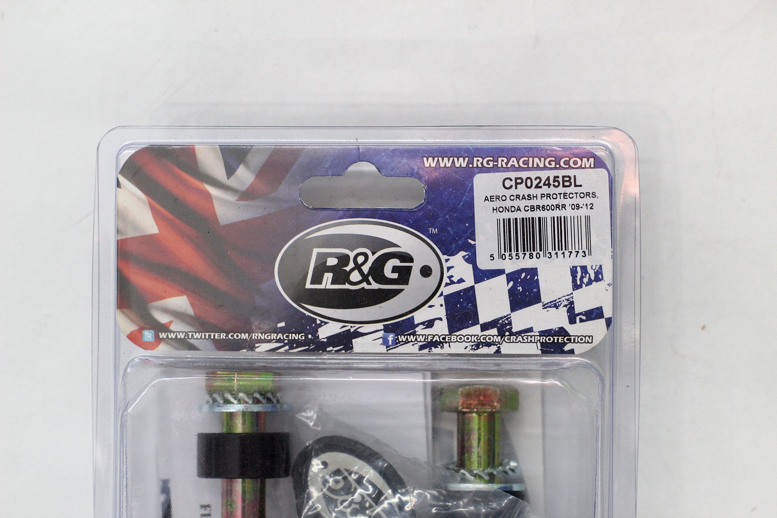 R&G Crash Protectors Aero Style fits for Honda CBR600RR ('09-'12) (Black) - Image 4