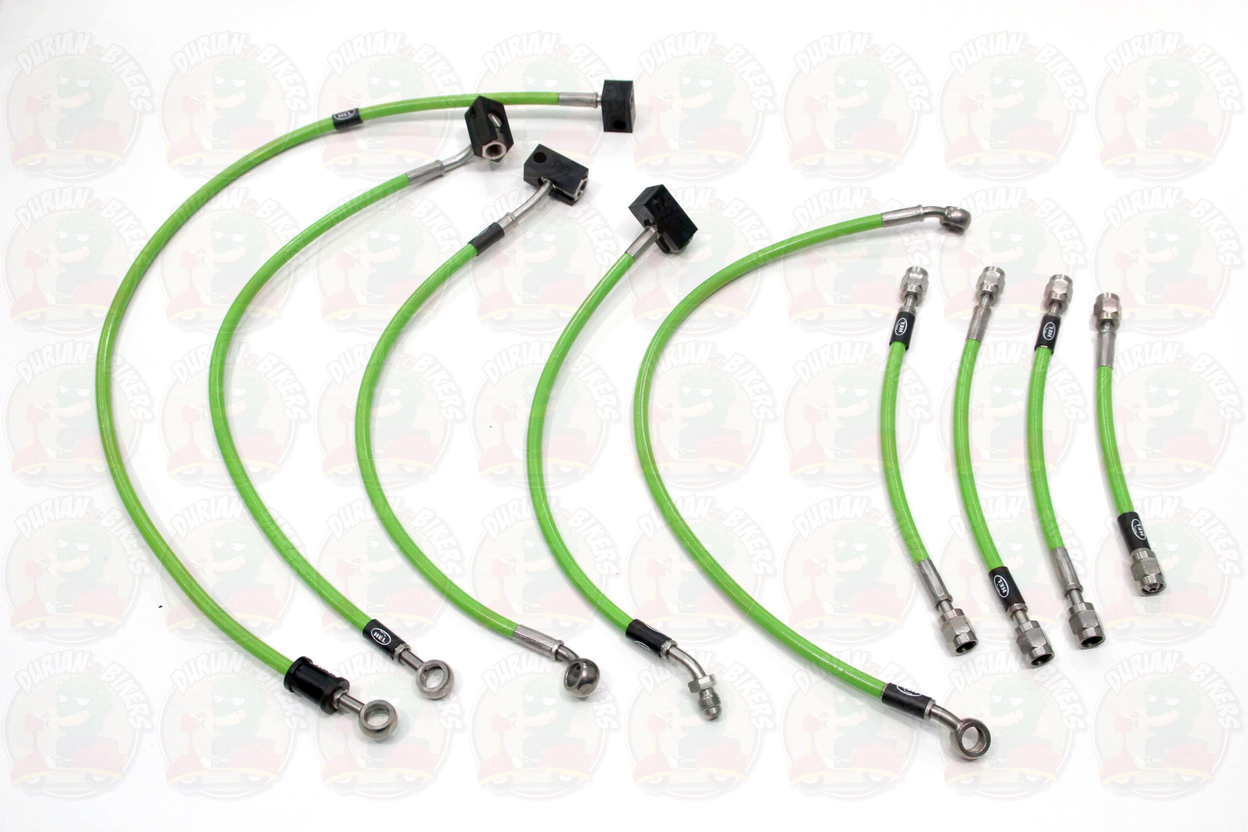 HEL Brake Line Hose Kit fits for Kawasaki ZZR1400 ZX14 ABS ('06-'17) - Image 3