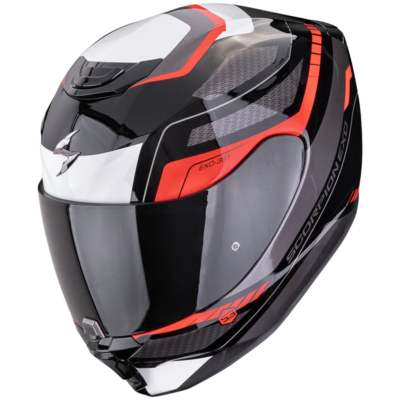 Scorpion Helmet Exo-391 (LEO BLACK / RED) -1