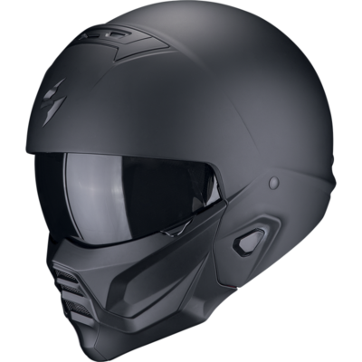 Scorpion Helmet Exo-Combat II (Solid Matte Black) -1