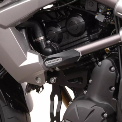 SW Motech Slider Set (Frame Black) fits for Kawasaki Versys 650 (’08-’14)