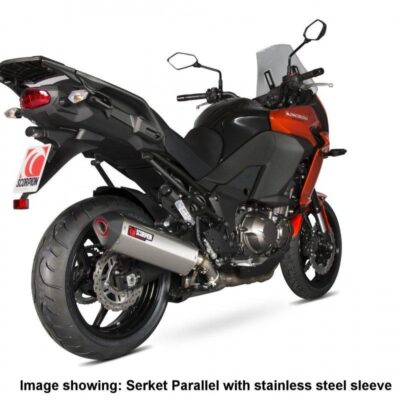 Scorpion Exhaust fits for Kawasaki Versys 1000 (’15-’18) (Serket Parallel Slip On)
