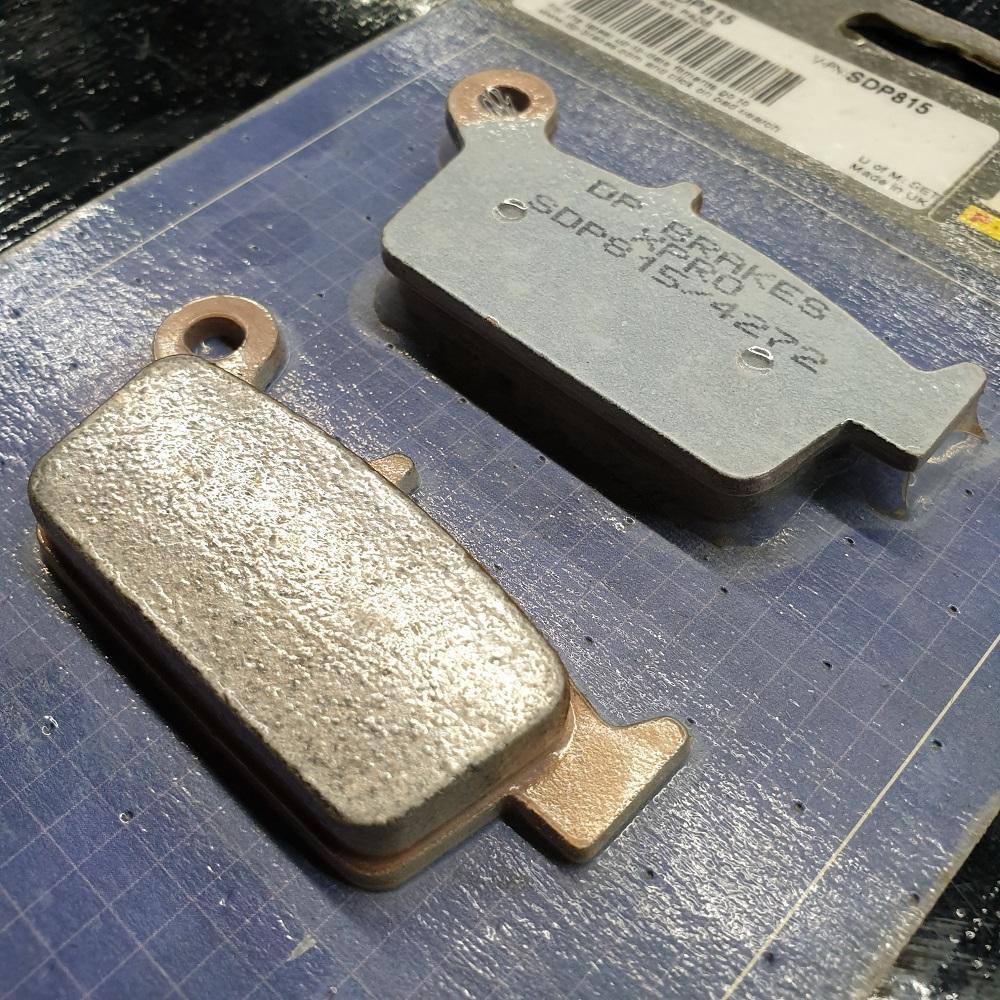 DP Brake Pads for Honda XR650, KLX250, KLX300 (SDP815) - Image 3