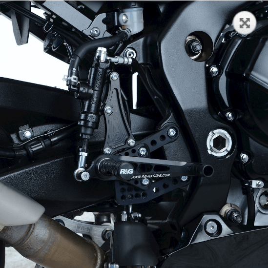 R&G Adjustable Rearsets fits for Suzuki GSX-R1000 ('17-) & GSX-R1000R ('17-) - Image 2