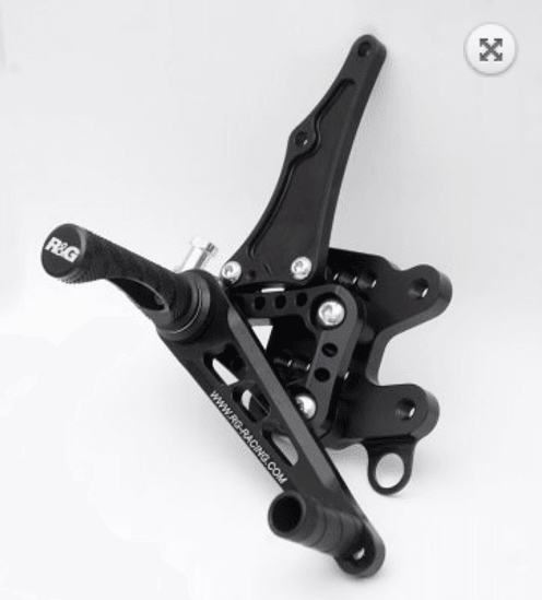 R&G Adjustable Rearsets fits for Suzuki GSXR-1000 ('09-'16) - Image 2