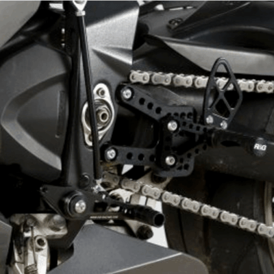 R&G Adjustable Rearsets fits for Triumph Daytona 675 (’06-’12)