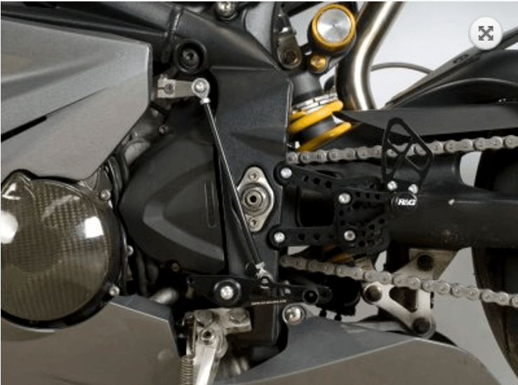 R&G Adjustable Rearsets fits for Triumph Daytona 675 ('06-'12) - Image 3