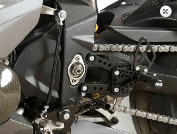 R&G Adjustable Rearsets fits for Triumph Daytona 675 ('06-'12) - Image 4