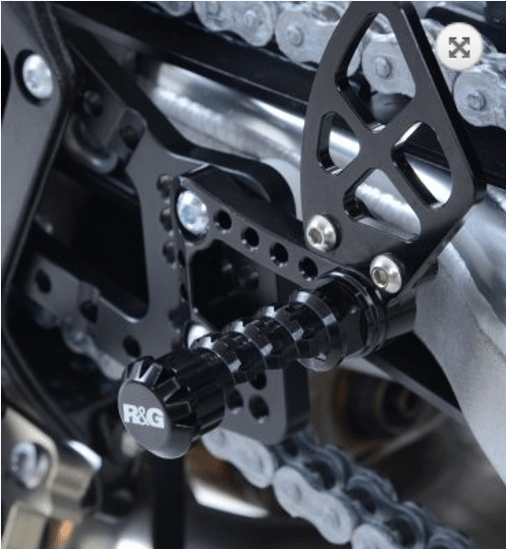 R&G Adjustable Rearsets Universal Racing Foot Peg (Fixed) - Image 2