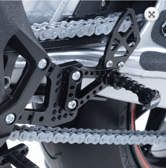 R&G Adjustable Rearsets Universal Racing Foot Peg (Fixed) - Image 3