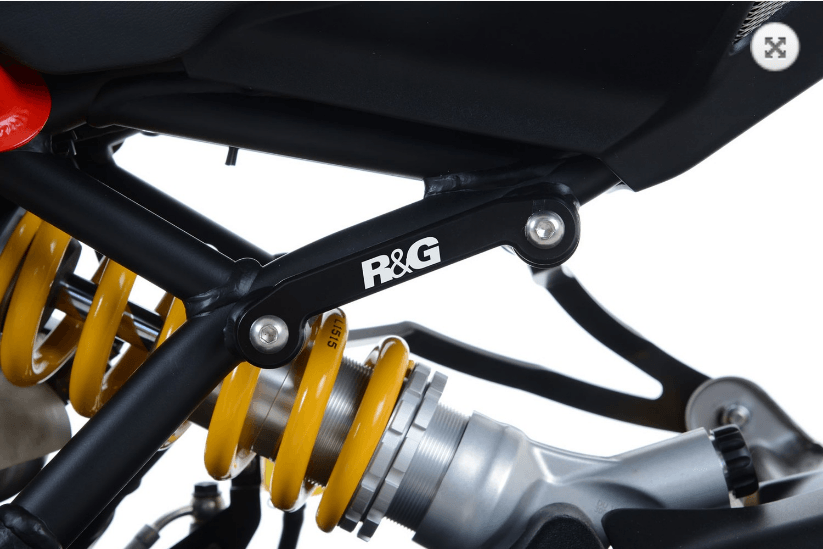 R&G Rear Foot Rest Blanking Plates fits for Ducati Monster 1200 R ('16-), Supersport ('17-'20) & Supersport 950 ('21-) - Image 2