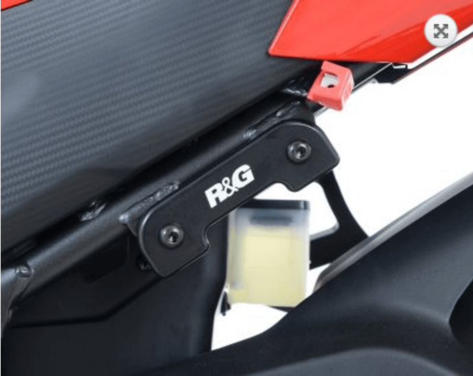 R&G Rear Foot Rest Blanking Plates fits for Honda CBR300R, CBR500R (-'15), CB500F ('13-) CB400X ('19-) & CB500X