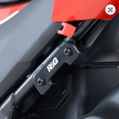 R&G Rear Foot Rest Blanking Plates fits for Honda CBR300R, CBR500R (-’15), CB500F (’13-) CB400X (’19-) & CB500X