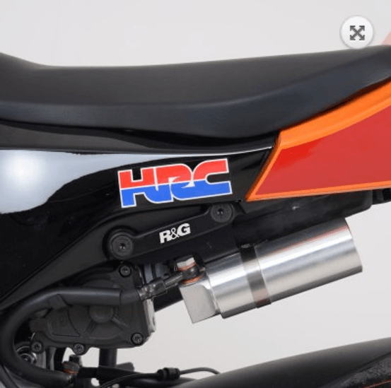 R&G Rear Foot Rest Blanking Plates fits for Honda CBR600RR ('07-) & Yamaha MT-125 - Image 2