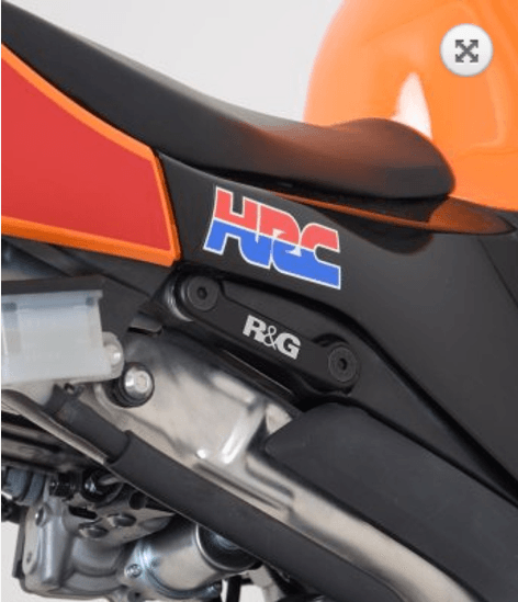 R&G Rear Foot Rest Blanking Plates fits for Honda CBR600RR ('07-) & Yamaha MT-125 - Image 5