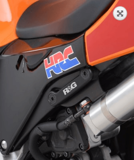 R&G Rear Foot Rest Blanking Plates fits for Honda CBR600RR ('07-) & Yamaha MT-125 - Image 6